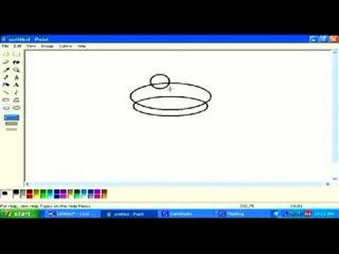 Microsoft Paint'te Karikatür Hayvanlar Çizim: Ms Paint İçinde Bir Karikatür Kurbağa Gözleri Çizmek İçin Nasıl: Pt. 1