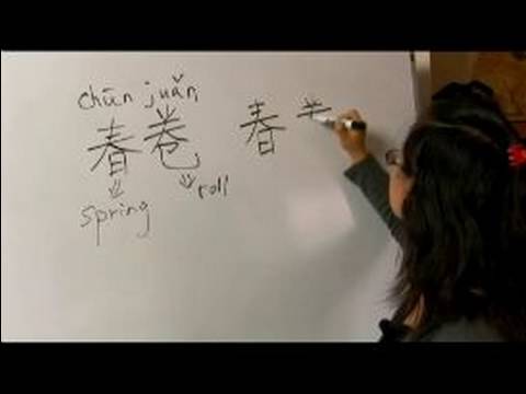 Nasıl Çince Semboller İçin Gıda Iı Yazın: "spring Roll" Çince Semboller Yazmak İçin Nasıl