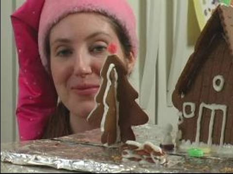 Nasıl Gösterişli Evler Yapmak: Bir Gingerbread House Son Rötuşları Ekleme Resim 1