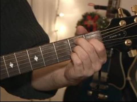 Nasıl Mavi Noel Üzerinde Akustik Gitar: B7 Gitar Akor Oynamayı Resim 1