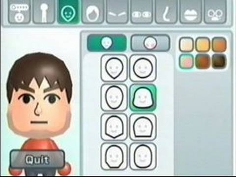 Nasıl Nintendo Wii Kullanmak İçin: Nasıl Bir Mii Saç Modeli Oluşturmak İçin