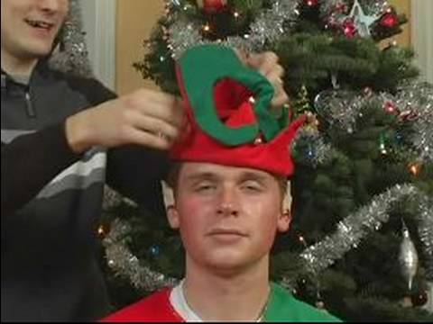 Nasıl Noel İçin Bir Elf Kılık Yapmak: Şapka Noel Elf İçin Kostüm