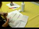 Yapma Dekupaj Öğeleri Kişiselleştirdiyseniz: Peçete Dekupaj Dekorasyon Asılı Bir Styrofoam Top Üzerinde Uygun