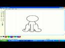 Ms Paint'te Çizgi Bir Kedi Çizmek İçin Nasıl Microsoft Paint'te Karikatür Hayvanlar Çizim :  Resim 4