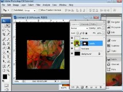 Adobe Photoshop Web Grafik Eğitimi: Sanat Bir Photoshop Kutusuna Ekleme Resim 1