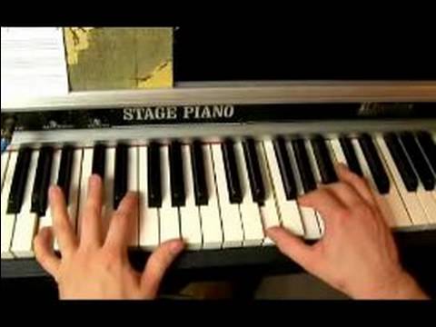E Piyano Doğaçlama Önemli: Gösteri E Bir Blues Piyano Doğaçlama Resim 1