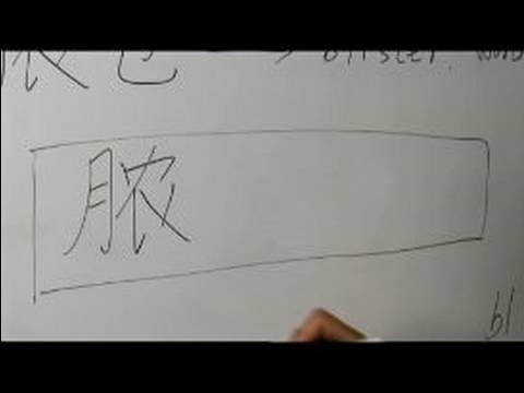 Nasıl Ay Çin Radikal İle Yazılır: Bölüm 4: 'beş Para Etmez Adam' Çince Yazma Konusunda