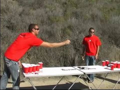 Nasıl Bira Pong Play: Dirsek Kuralı İle Bira Pong Oynamak Resim 1