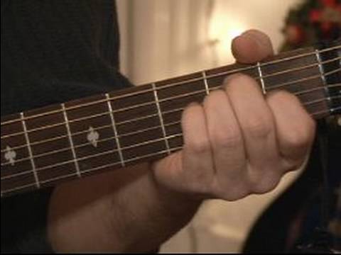 Nasıl Mavi Noel Üzerinde Akustik Gitar: Gitar İçin Mavi Noel Akor Yapısı