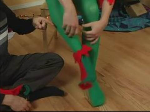 Nasıl Noel İçin Bir Elf Kılık Yapmak: Noel Elf İçin Ayakkabı Kostüm