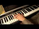 Her Anahtarın İçinde Küçük I Ve V Akorları : Nasıl Bir Bb Eb Değişmiş Piyano Akor İçin Dim Oynamak İçin 