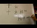 Çince Karakterler Ve Yazma Konturlar: Çince Hat '10' Numara Yazmak More Ways Resim 3