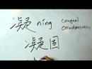 Çince Yazma Konusunda: Radikaller Iv: "ning 2 Donmak" Çin Radikaller Yazmak İçin Nasıl Resim 3