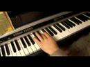 Her Anahtarın İçinde Küçük I Ve V Akorları : Nasıl Bir Bb Eb Değişmiş Piyano Akor İçin Dim Oynamak İçin  Resim 3