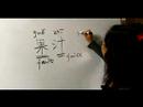 Nasıl Çince Semboller İçecekler İçin Yazın: Nasıl Çince Semboller "suyu" Yazmak Resim 3