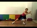 Nasıl Bir Spor Disk Kullanım : Kayma & Yan Hamle Yan Fitness Disc Egzersiz Resim 4