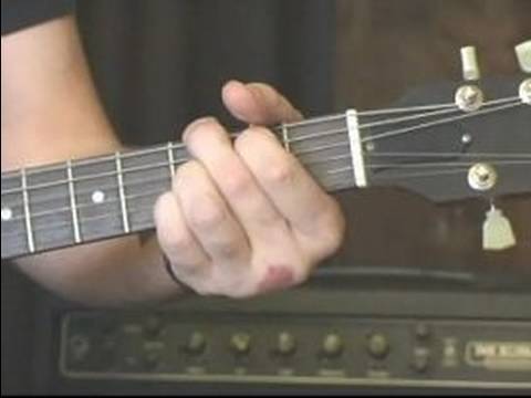 Gelişmiş Kafeste Akor Gitar Çalma Yöntemleri : G Majör 1,4,5,4 Bir Desen Gitar Üzerinde 