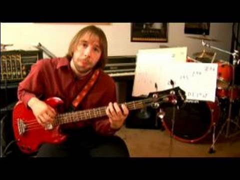 Oyun Gelişmiş Anahtar-İn A Bas Gitar: A Görsel Bir Intro Major Ölçekli Bas Gitar Resim 1