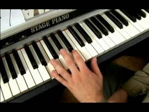 Blues E Anahtar Piyano : Piyano E Büyük Blues Ölçek 1 Akor Oyun 