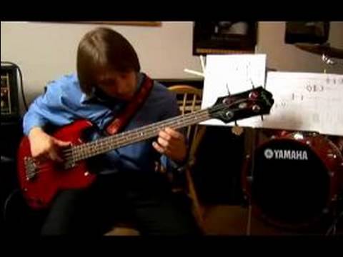 İskambil E Bas Gitar Üzerinde Daire: 2 Jazz Bass E Düz Ölçek Ölçmek