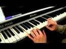 Blues B Anahtarı Piyano : Piyano B Büyük Blues Ölçek 5 Akor Oyun 