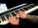 Blues F Anahtarında Piyano: 4 Akor F Binbaşı Blues Ölçeği Üzerinde Piyano