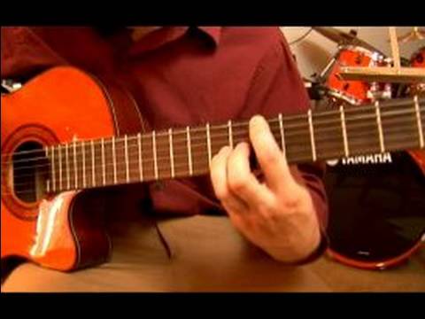 Bossa Nova Bir Majör Gitar : 5 Ve 6 Önlemler: Bir Majör Gitar, Bossa Nova 