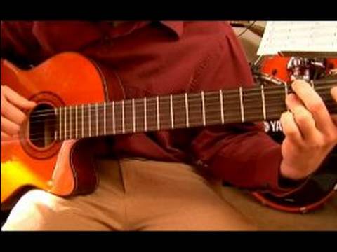 Bossa Nova Gitar Bir Flat (Ab): Bossa Nova Gitar Bir Flat (Ab) İçin Teknik Koparma