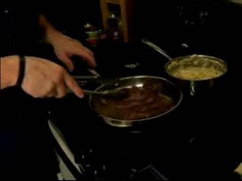 Düşes Patates İle Danimarka Şerit Biftek Tarifi: Pişirme Danca Şerit Biftek: Bölüm 2