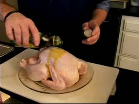 Tarifi İçin Herb Kavrulmuş Pan Soslu Tavuk: Tavuk Hazırlama İçin Herb Kavrulmuş Tavuk Tarifi