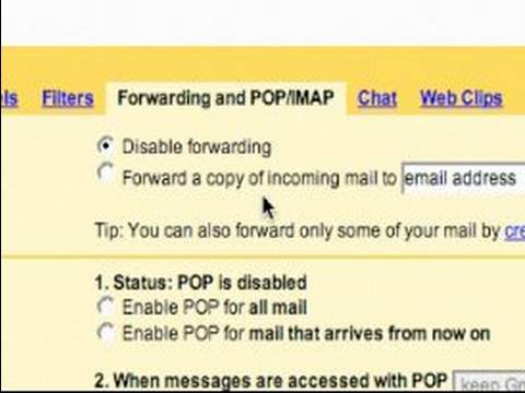 Gmail Kullanmayı: Pop Ve Imap Sekmesini İçinde Gmail Koyma İletme