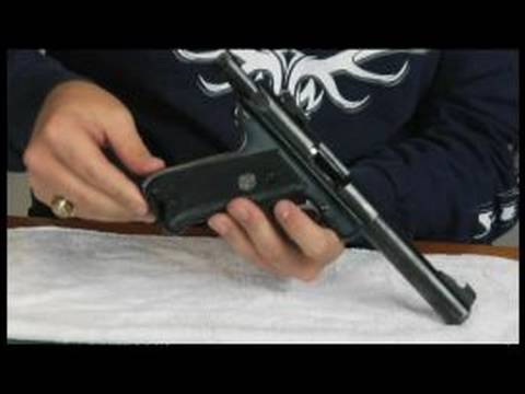 & Ruger Mark Temiz Sökmeye Nasıl 2 : Ruger Mark 2 Silah Temizleme İçin Güvenlik İpuçları  Resim 1