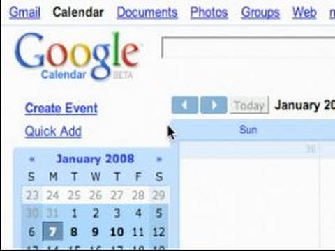 Google Takvim Kullanma: Google Takvim Bir Web Sitesinde Katıştırma