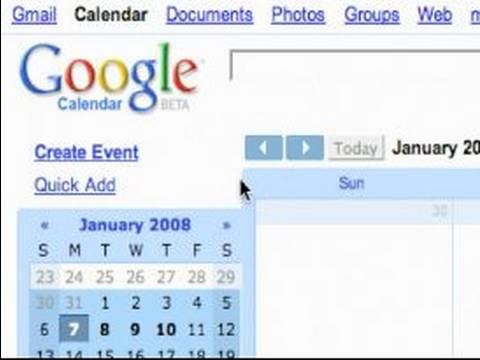 Google Takvim Kullanma: Google Takvim Paylaşımı