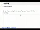 Google Takvim Kullanma: Google Takvim Üzerinde Konuklar Bir Olay İçin Davet Resim 4