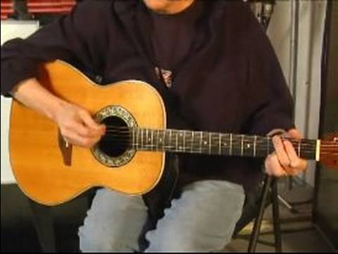Nasıl Akustik Gitar Çalmayı Öğrenin : Strum-Aşağı Desen Akustik Gitar İçin Bir  Resim 1