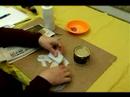 Yapıştırıcı Şerit Kap Ve Vazo Zanaat Yapmak İçin Nasıl : Vazo İçin Kağıt Şeritler Kesmek İçin Nasıl 