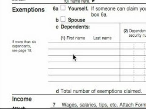 Nasıl Bir 1040A Vergi Formu Doldurun: Vergi Muafiyetleri Ve 1040A Formu Keyif Resim 1