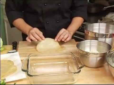 Nasıl Çekti Tavuk Yemeği Pişirmek İçin : Çekilmiş Tavuk Enchiladas İçin Enchiladas Montaj  Resim 1