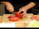 Çekti Tavuk Yemeği Nasıl Pişirilir : Zar Çekti Tavuk Enchiladas İçin Domates Nasıl 