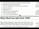 Nasıl Bir 1040A Vergi Formu Tamamlamak İçin: Bir 1040A İhtiyacın Var Vergi Formu? Resim 3