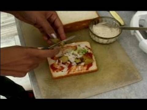 Nasıl Hint Yapmak Sandviç Dolması: Nasıl Bir Karnabahar Ve Patates Sandviç Yapmak Resim 1