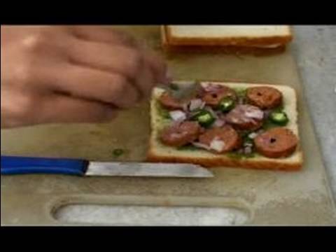 Nasıl Hint Yapmak Sandviç Dolması: Nasıl Bir Koyun Eti Kebap Sandviç Yapmak Resim 1