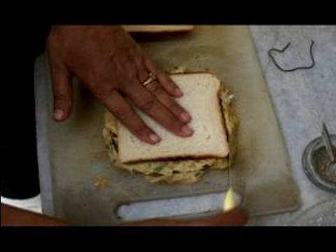 Nasıl Hint Yapmak Sandviç Dolması: Nasıl Bir Yumurtalı Sandviç Yapmak