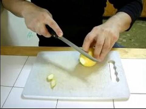 Tavuk Tarifi Française: Limon Tavuk Françoise İçin Dilimleme Resim 1