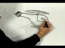Kolay Karikatür Çizim: Nasıl Bir Çizgi Film Helikopter Beraberlik İçin Resim 4