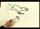 Kolay Karikatür Çizim: Nasıl Bir Karikatür Kuş Beraberlik İçin Resim 4
