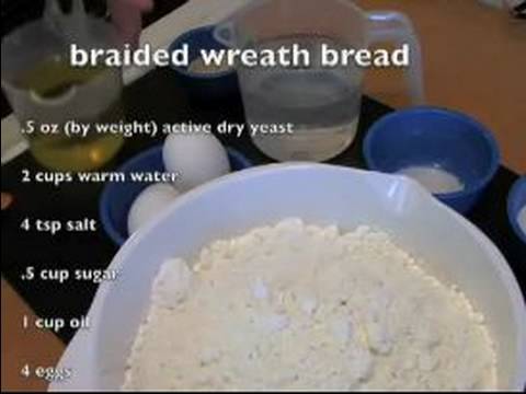 Örgülü Ekmek Tarifi İpuçları: Yapımı İçin Malzemeler Ekmek Örgülü.