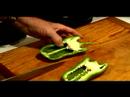 Cajun Ratatouille Tarifi: Doğrama Yeşil Dolmalık Biber Cajun Ratatouille İçin