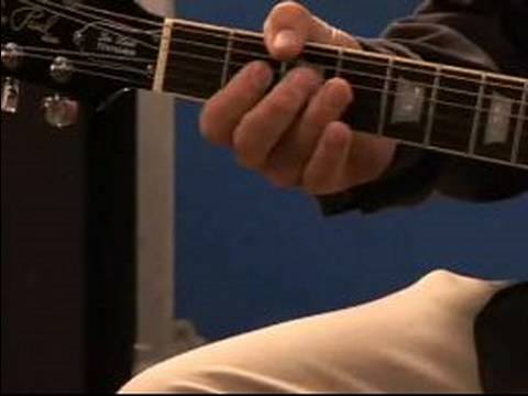 Temel Blues Guitar Yalıyor: E Blues Gitar Çalmak İçin Rıff 3